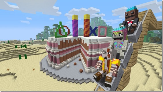 Minecraft PlayStation birthday