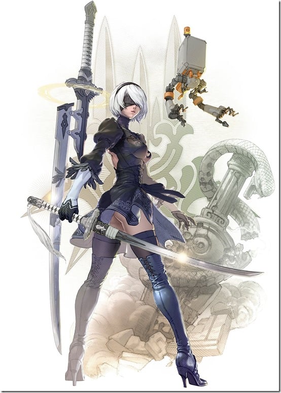 2B official Soul Calibur VI artwork