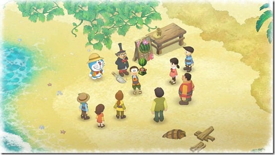 doraemon story of seasons summer watermelon