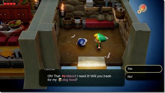 the legend of zelda link's awakening trading sequence 3