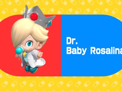 Dr. Mario World Baby Rosalina Kamek