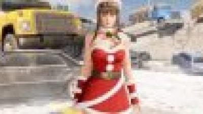 Dead or Alive 6 DLC Santa Hitomi