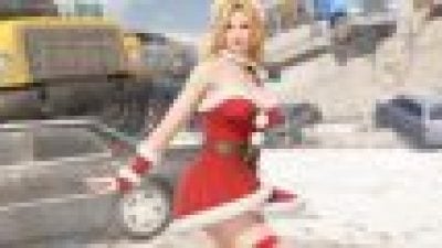 Dead or Alive 6 DLC Santa Tina