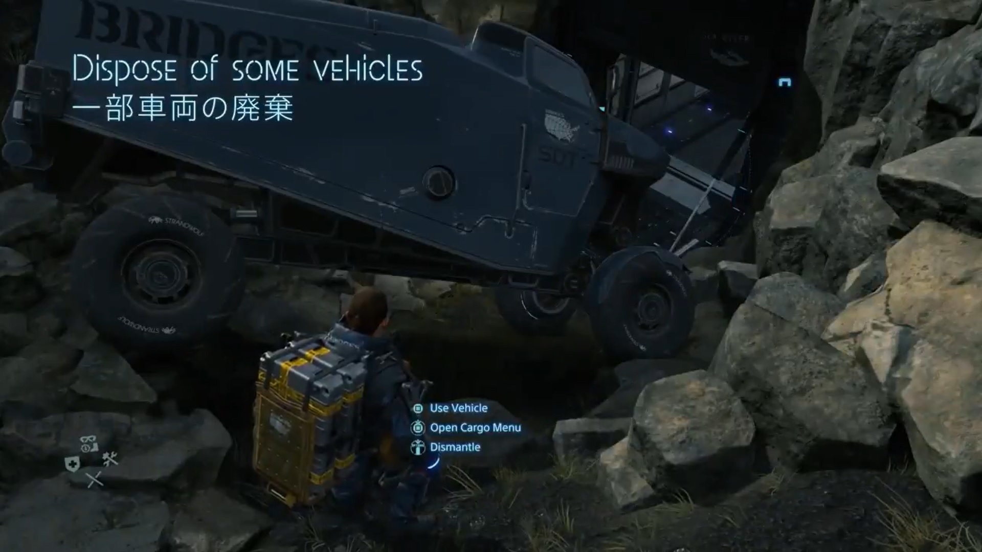 death stranding vehicles