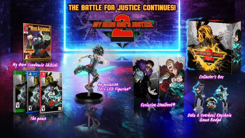 My Hero Ones Justice 2 Collectors Edition