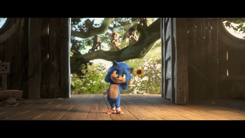 sonic movie baby sonic