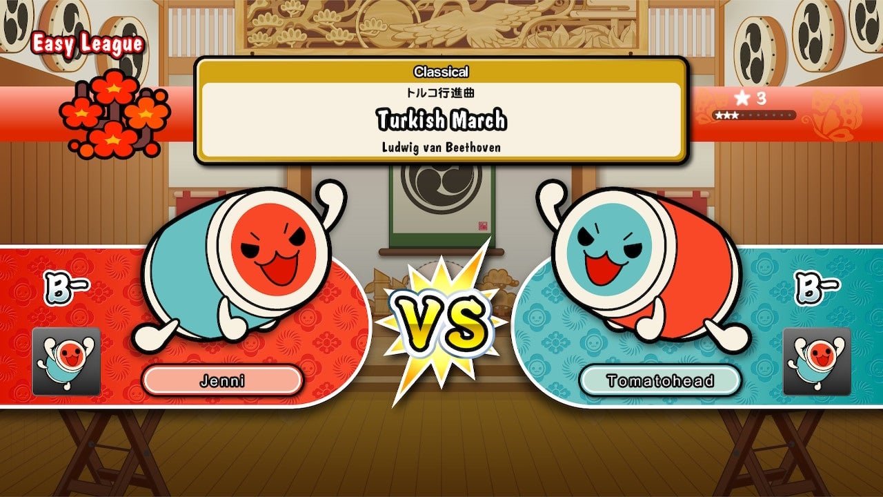 taiko no tatsujin switch online ranking 2