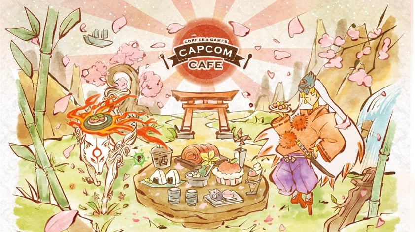 Capcom Cafe Okami