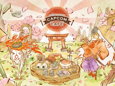 Capcom Cafe Okami