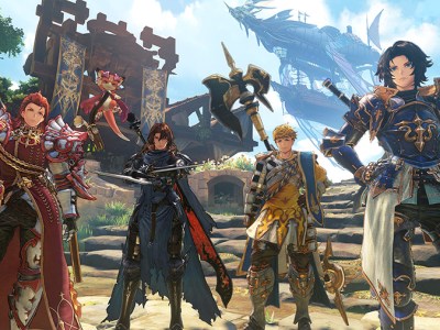 Granblue Fantasy Relink Lancelot, Vane, Percival, and Siegfried