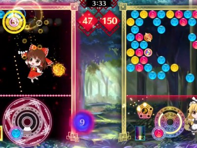 Touhou Spell Bubble Gameplay