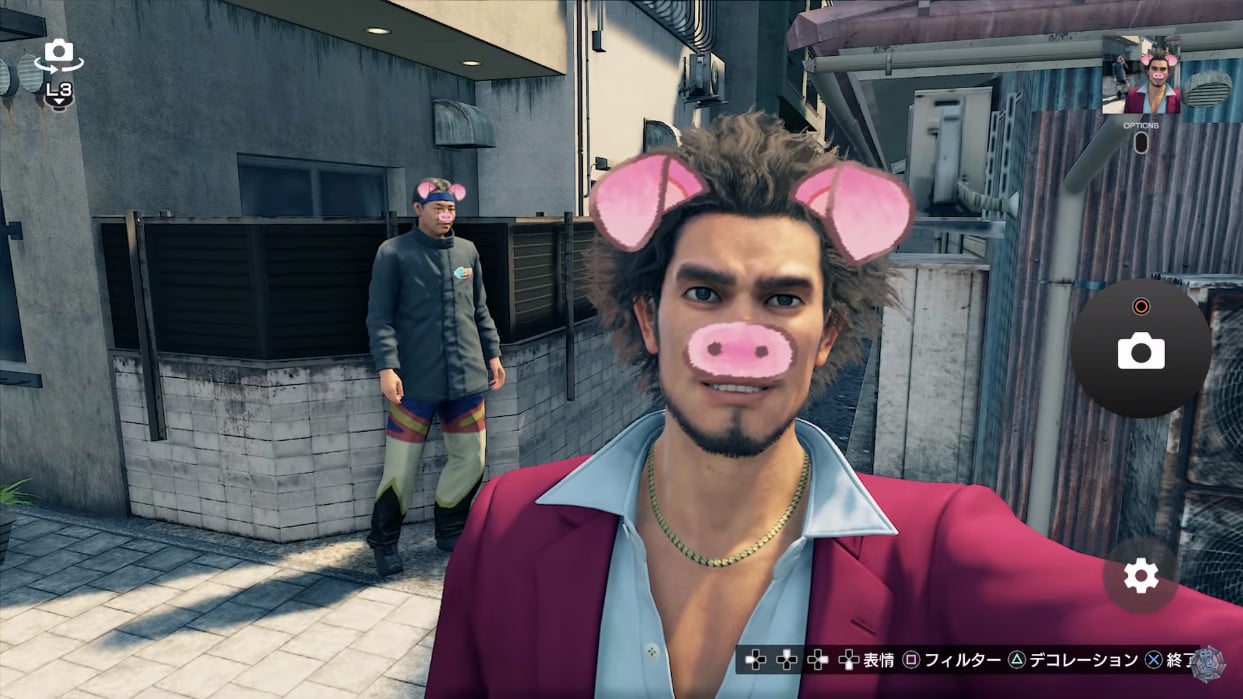 Yakuza: Like a Dragon Dragon Kart, selfies, and Puff-Puff