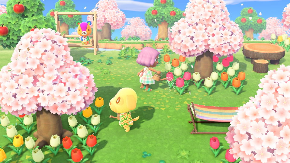 animal crossing new horizons spring