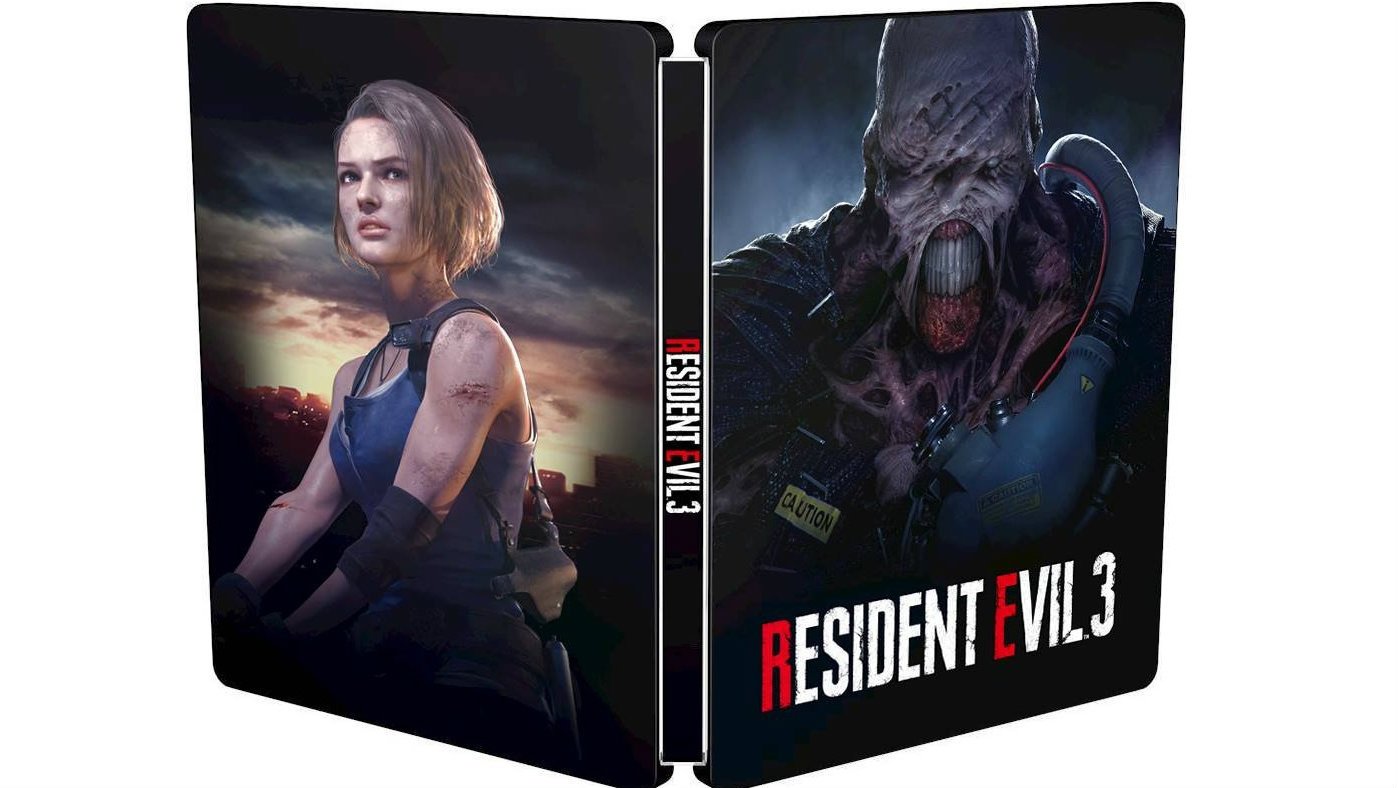 resident evil 3 steelbook