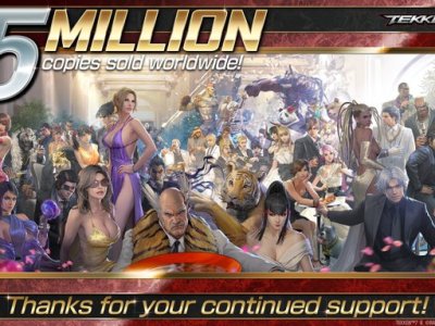 Tekken 7 Reaches 5 Million, Series 49 Million, commemorative artwork