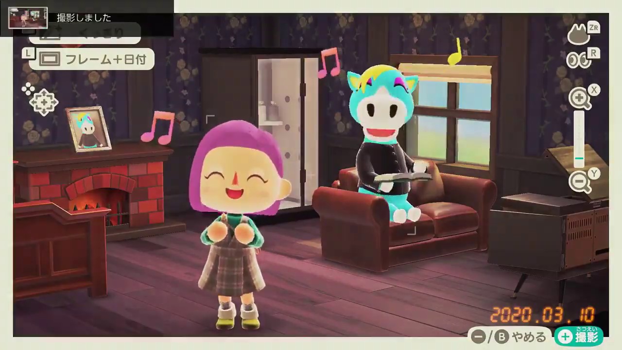 Animal Crossing: New Horizons Photo App