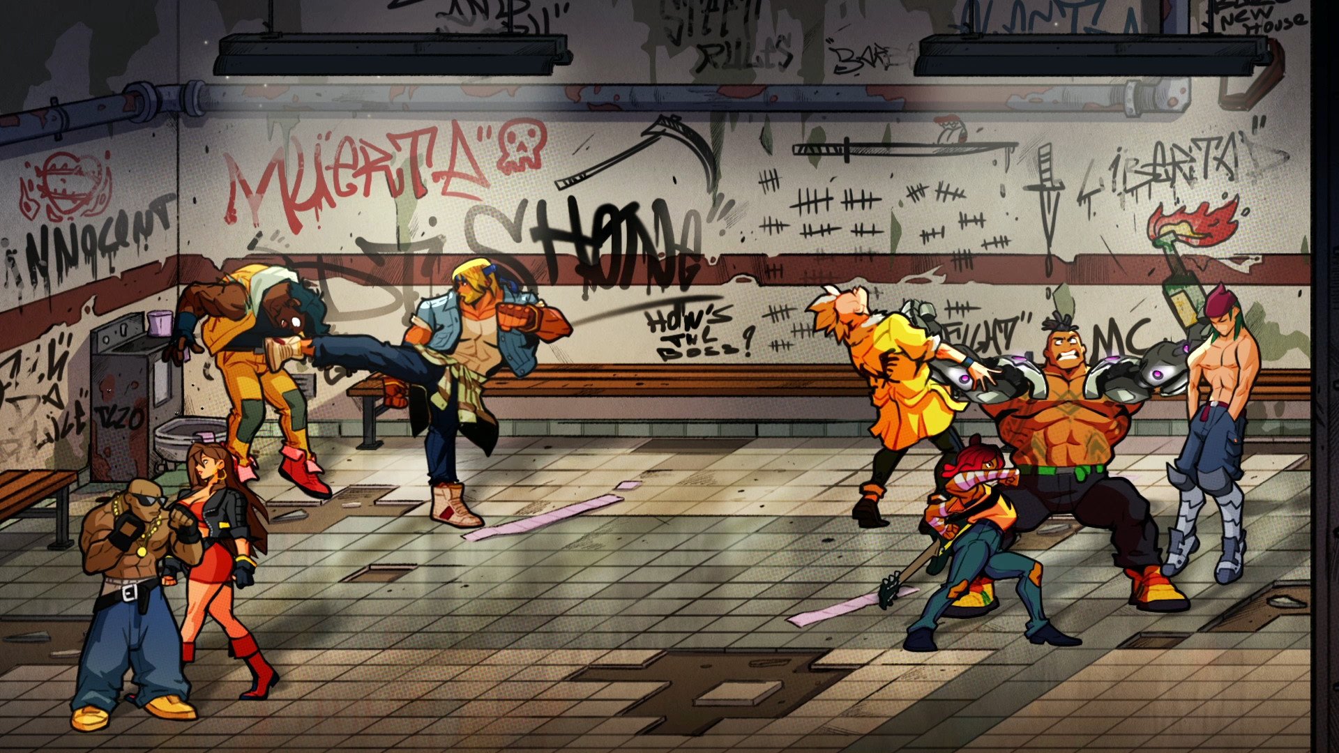 streets of rage 4 trophy list