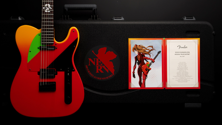 Soon you'Fender 2020 Evangelion Asuka Telecaster