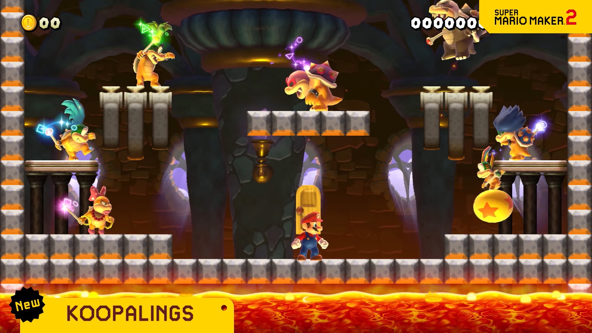 super mario maker 2 update koopalings