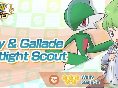 Pokemon Masters Wally and Gallade