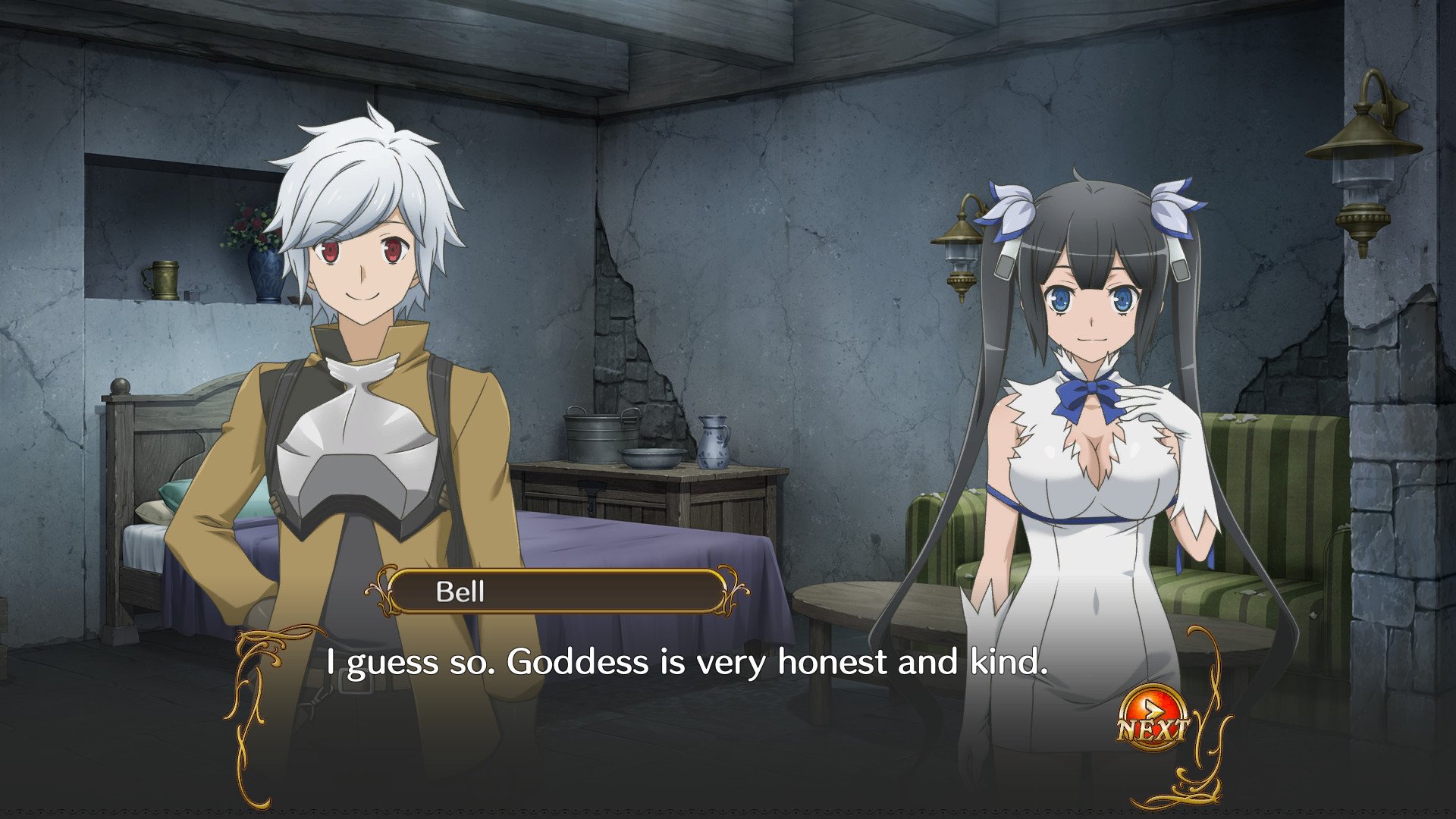 Is It Wrong to Try to Pick Up Girls in a Dungeon? Infinite Combate