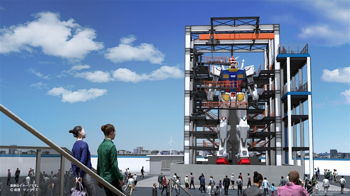 life-size gundam