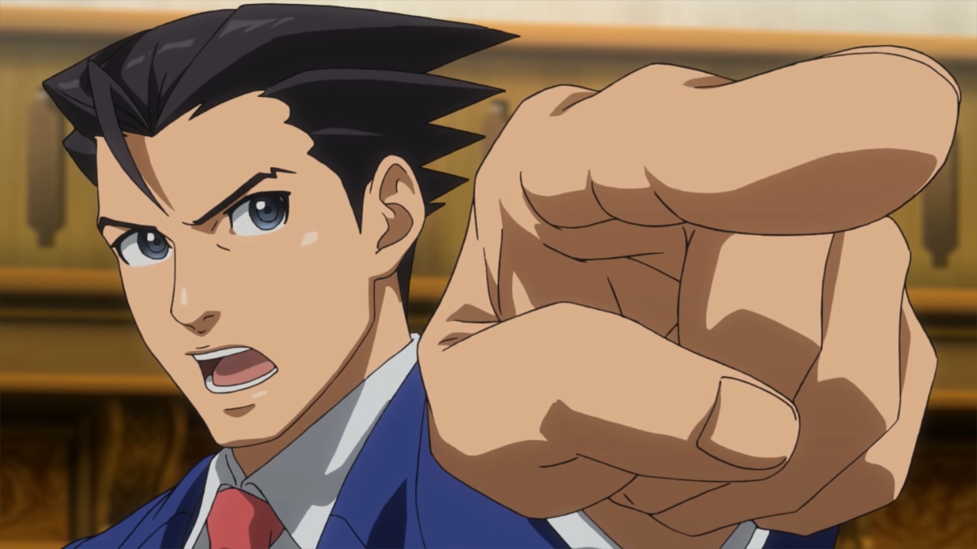 Ace Attorney Director writer Takeshi Yamazaki