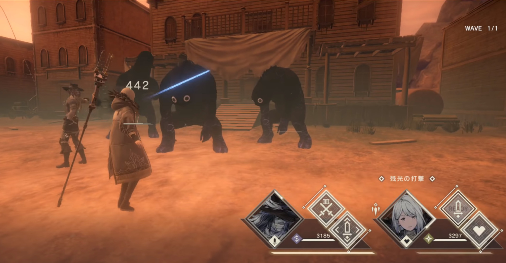 NieR Reincarnation Closed beta test gameplay footage