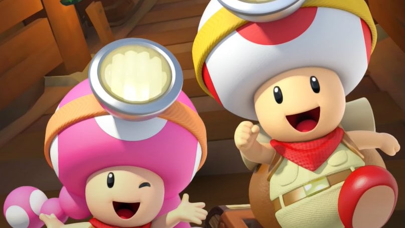 mario kart tour captain toad