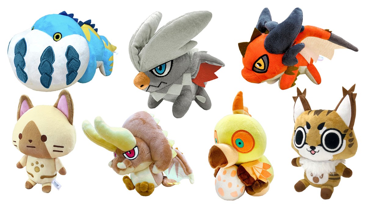 Monster Hunter Deformed AmiAmi Plush Preorders