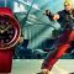 Street Fighter Ken Model Seiko Watch