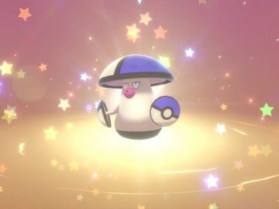 free shiny Amoonguss Pokemon Sword and Shield