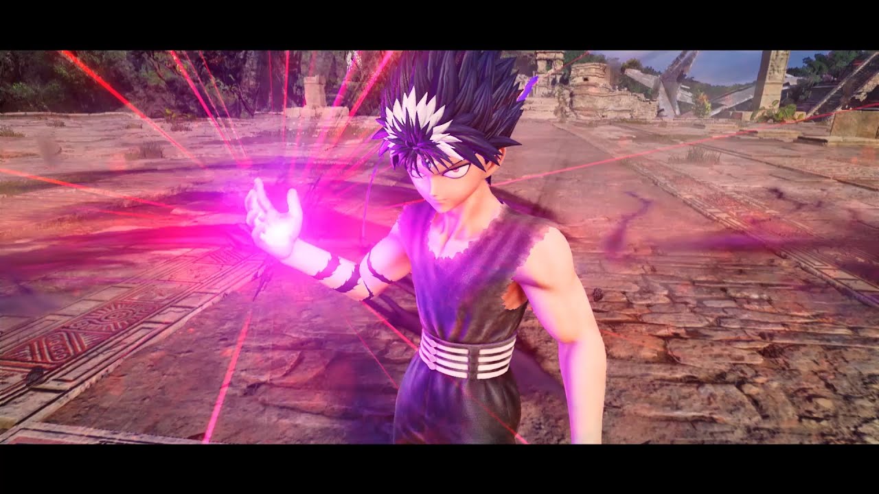 Jump Force Hiei trailer DLC character Yu Yu Hakusho