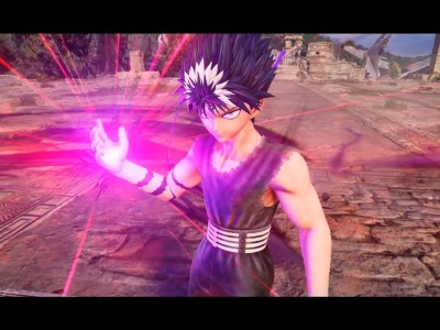 Jump Force Hiei trailer DLC character Yu Yu Hakusho