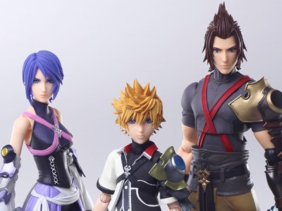 Kingdom Hearts Bring Arts figures Aqua Ventus Terra