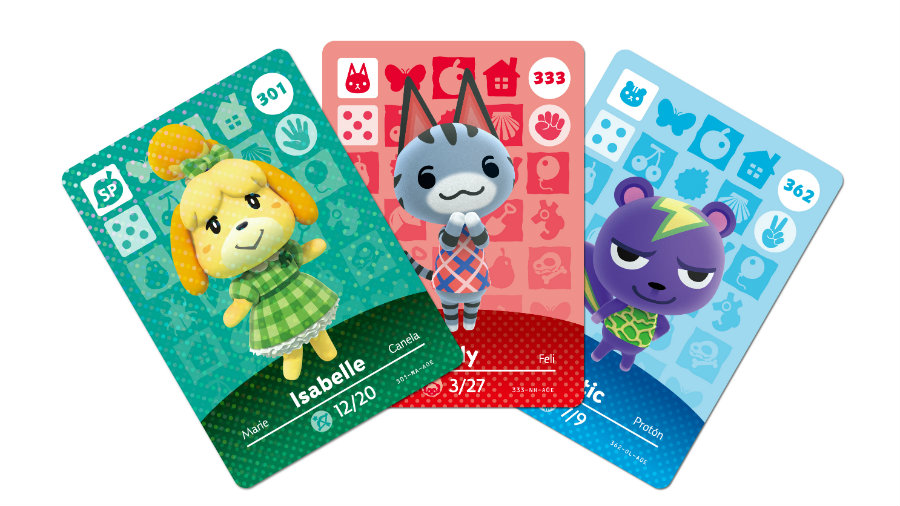 animal crossing amiibo cards a