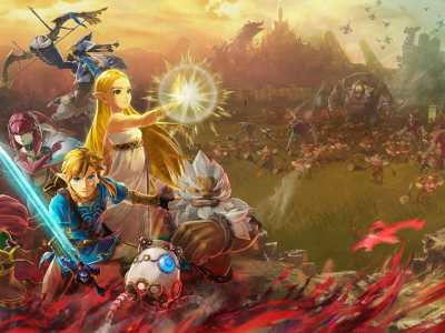 hyrule warriors age of calamity collectors edition key art