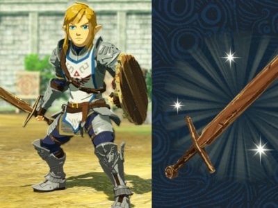 hyrule warriors age of calamity training sword