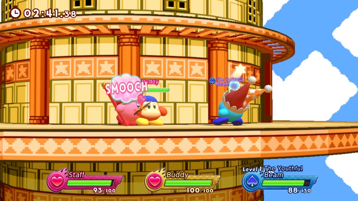 Kirby smooch
