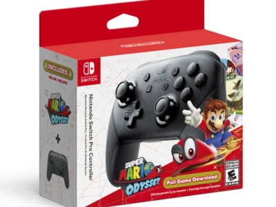 Super Mario Odyssey Pro Controller Bundle Walmart