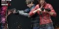 Resident Evil 2 Claire Statue Leon Statue