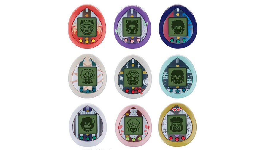 Demon Slayer Tamagotchi Hashira models colors