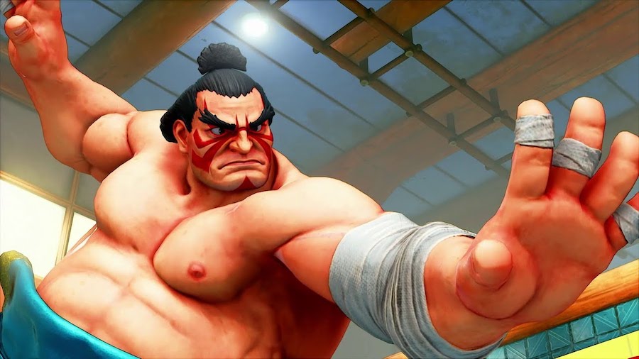 E. Honda Street Fighter figure