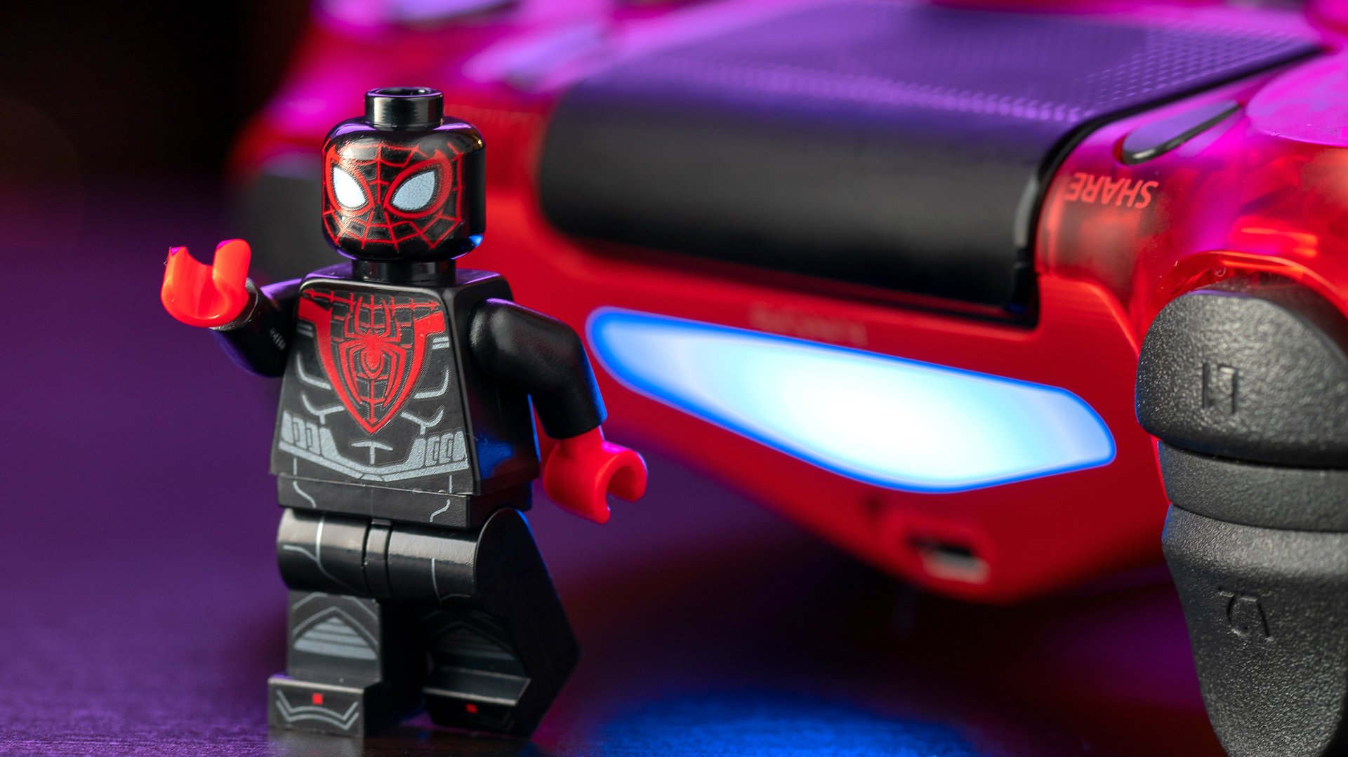 marvels spider-man miles morales lego minifigure