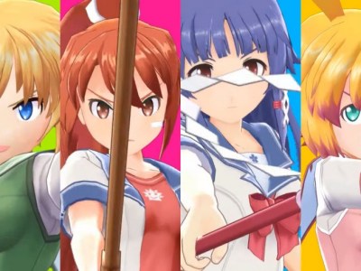 Gal Gun Returns Opening Movie Main Characters and Angels