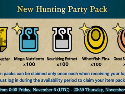 Monster Hunter World Iceborne New Hunting Party Pack