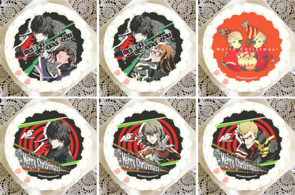 Persona 5 Christmas Cakes Japan