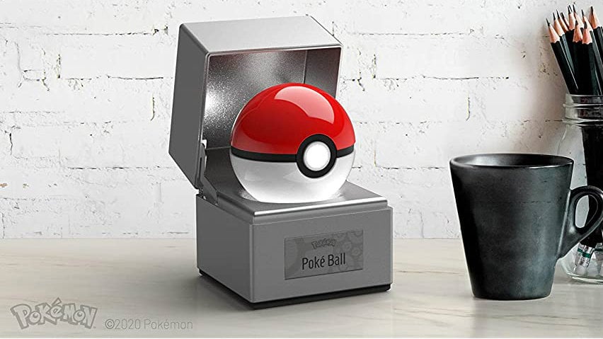 die-cast poke ball replica