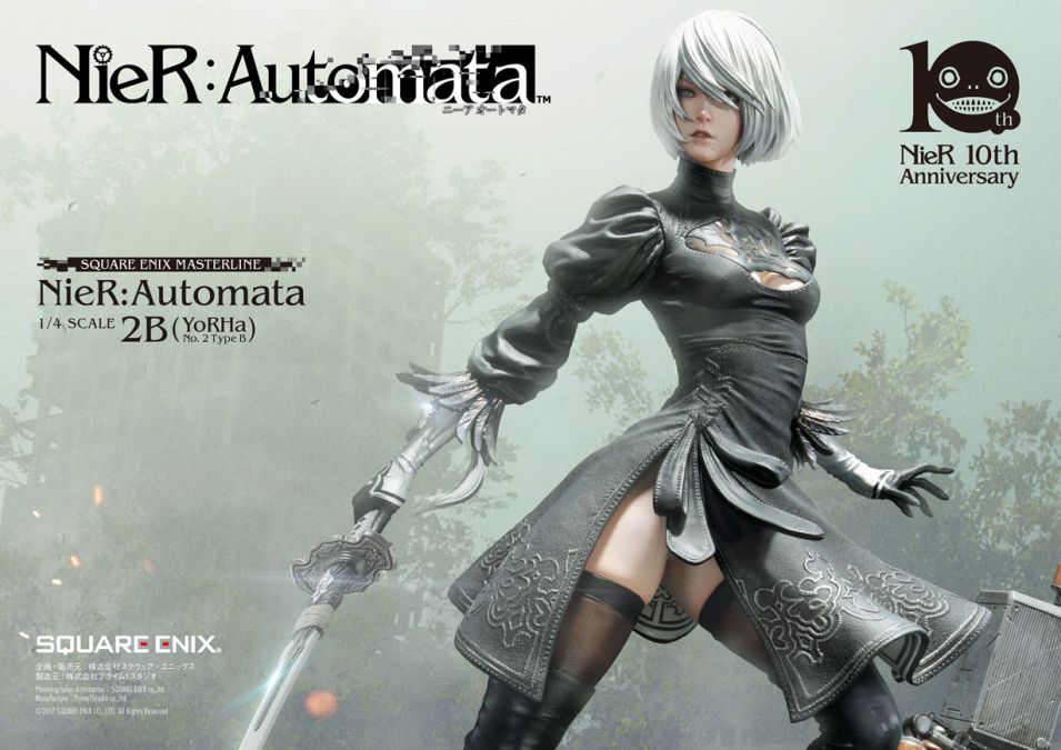 masterline NieR Automata 2B statue 1