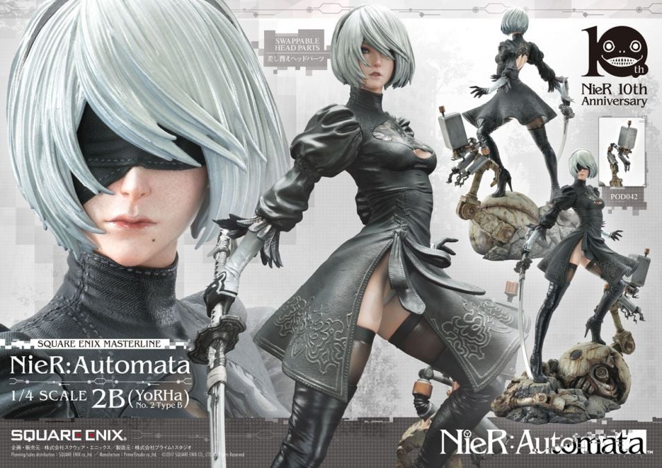 masterline NieR Automata 2B statue 